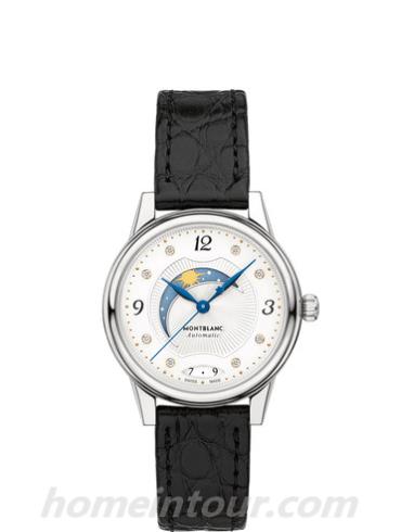 万宝龙114730女表宝曦系列-黑色表带/表径30mm