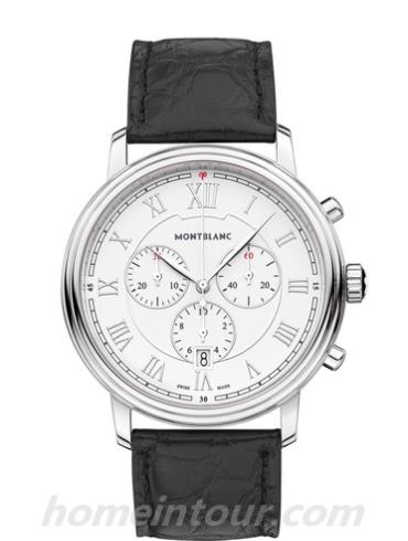 万宝龙114339男表传统系列-黑色表带/表径42mm