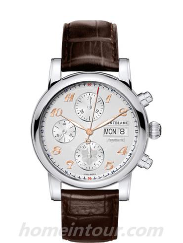 万宝龙113847男表明星经典系列-黑色表带/表径39mm