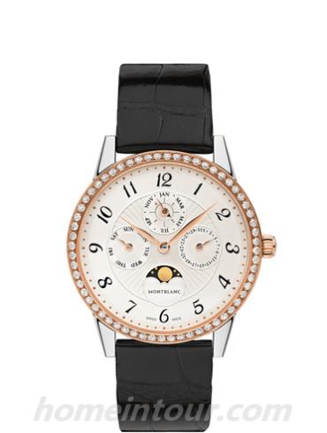 万宝龙113830女表宝曦系列-黑色表带/表径36mm