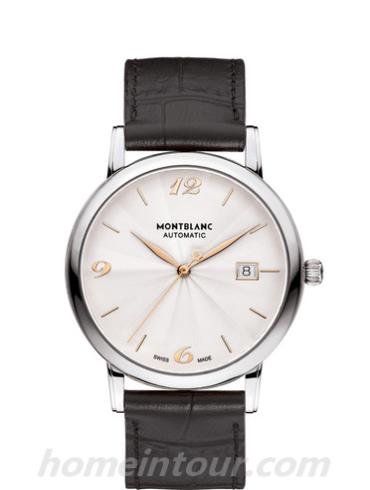 万宝龙113823男表明星系列-黑色表带/表径39mm