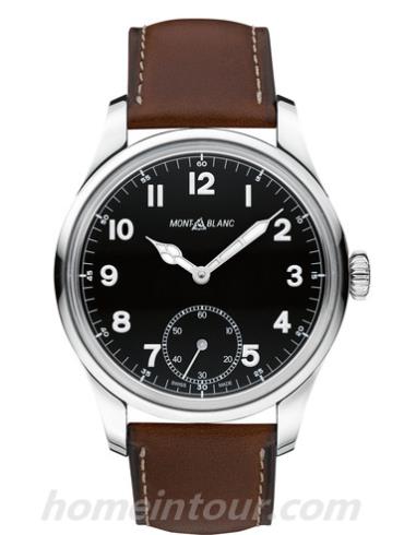 万宝龙112638男表运动系列-棕色表带/表径44mm