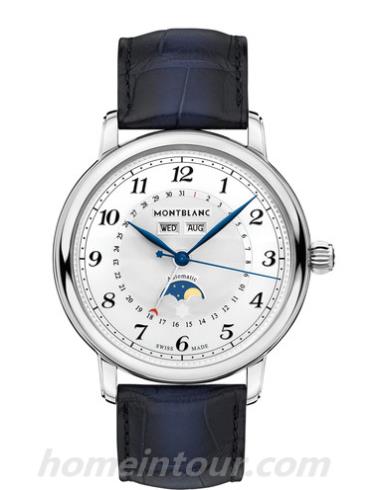 万宝龙118516男表明星系列-蓝色表带/表径42mm