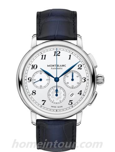 万宝龙118514男表明星系列-蓝色表带/表径42mm