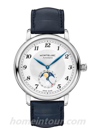 万宝龙117578男表明星系列-蓝色表带/表径42mm