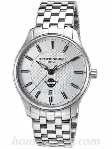 康斯登FC-303HS5B6B男表古董赛车系列-银色表带/表径40mm