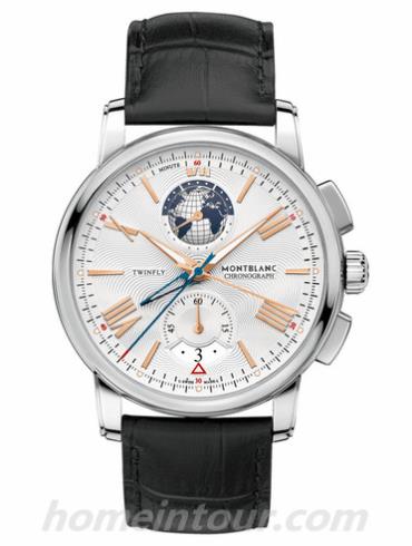 万宝龙U0114859男表明星4810系列-黑色表带/表径43mm