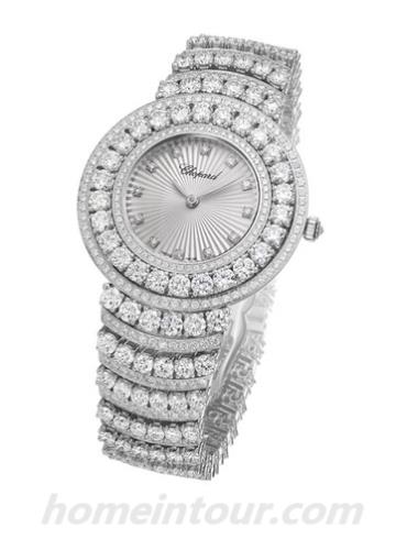 萧邦109434_1002女表女装珠宝系列-银色表带/表径&#8211;