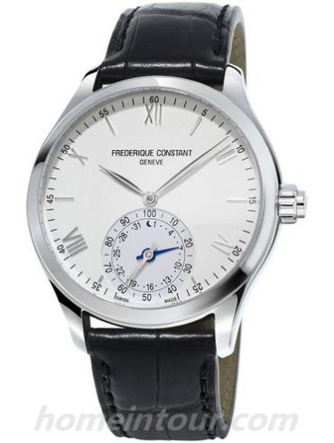 康斯登FC-285S5B6男表传统型智能腕表-黑色表带/表径42mm