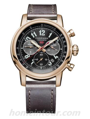 萧邦161297_5001男表经典赛车系列-紫色表带/表径46mm