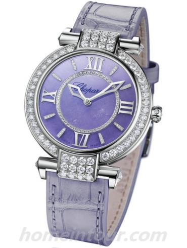 萧邦384242-1010女表Imperiale系列-紫色表带/表径36mm