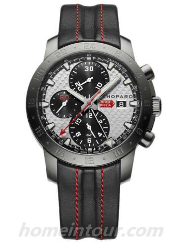 萧邦168550-3004男表经典赛车系列-黑色表带/表径42.40mm