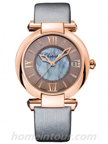 萧邦384822-5005女表Imperiale系列-银色表带/表径36mm