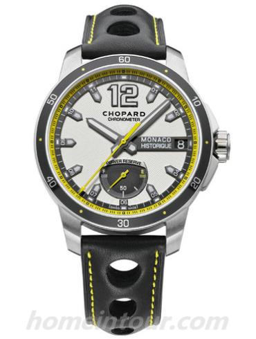 萧邦168569-3001男表经典赛车系列-黑色表带/表径44.5mm