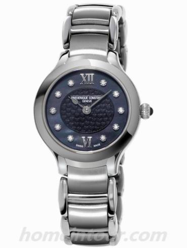 康斯登FC-200BHD1ER6B女表百年经典系列-银色表带/表径26.5mm