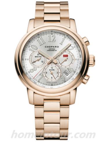 萧邦151274-5001男表经典赛车系列-金色表带/表径42mm