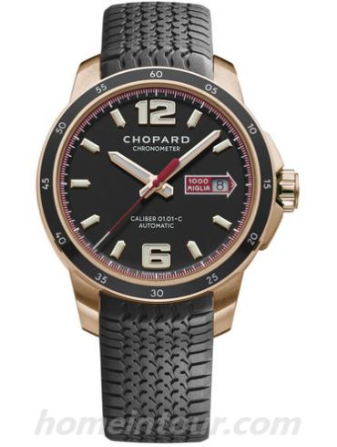 萧邦161295-5001男表经典赛车系列-黑色表带/表径43mm