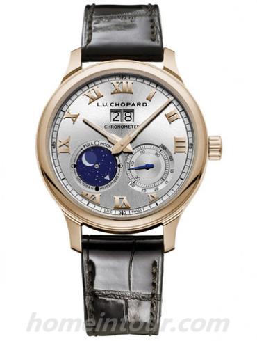 萧邦161969-5001男表L.U.C系列-棕色表带/表径42mm