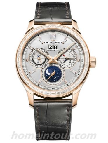 萧邦171927-5001男表L.U.C系列-黑色表带/表径43mm