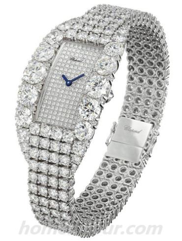 萧邦109189-1009女表女装珠宝系列-银色表带/表径&#8211;