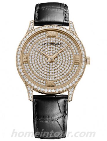 萧邦171966-5003男表L.U.C系列-黑色表带/表径40mm