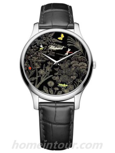 萧邦161902-1021男表L.U.C系列-黑色表带/表径39.5mm