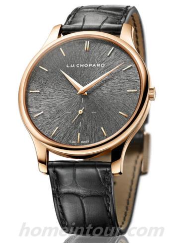 萧邦161920-5006男表L.U.C系列-黑色表带/表径39.5mm