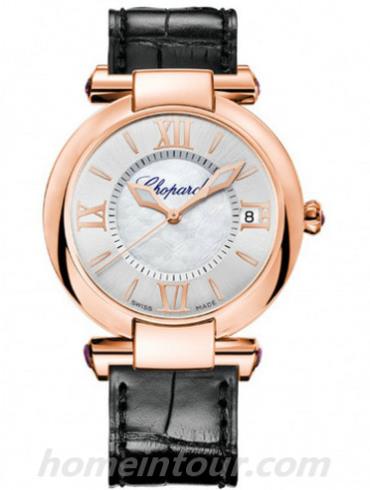 萧邦384822-5001女表Imperiale系列-黑色表带/表径36mm