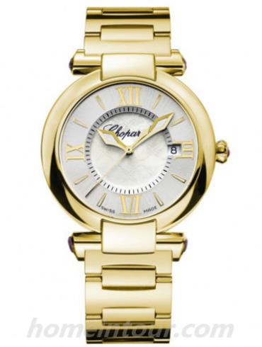 萧邦384221-0002女表Imperiale系列-金色表带/表径36mm