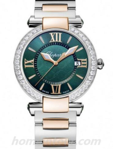 萧邦388532-6009女表Imperiale系列-间金色表带/表径36mm