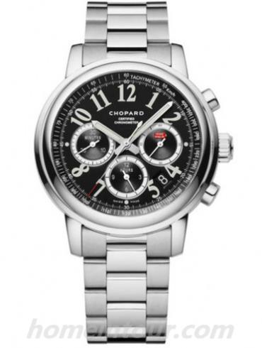 萧邦158511-3002男表经典赛车系列-银色表带/表径42mm