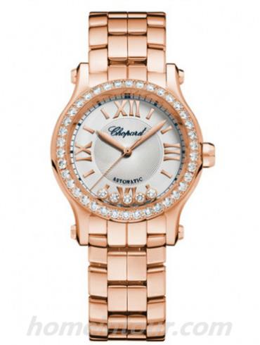 萧邦274893-5004女表-金色表带/表径&#8211;