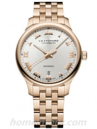 萧邦151937-5001男表L.U.C系列-金色表带/表径42mm