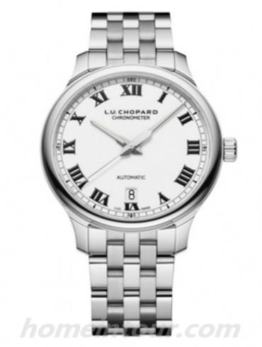 萧邦158558-3002男表L.U.C系列-银色 表带/表径42mm