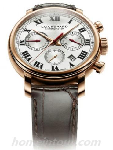 萧邦161964-5001男表L.U.C系列-棕色表带/表径42mm