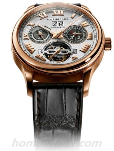 萧邦161940-5001男表L.U.C系列-黑色表带/表径43mm