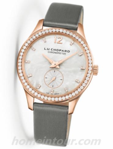 萧邦131968-5001请选择L.U.C系列-银色表带/表径35mm