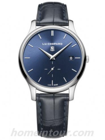 萧邦161932-9001男表L.U.C系列-蓝色表带/表径39.5mm