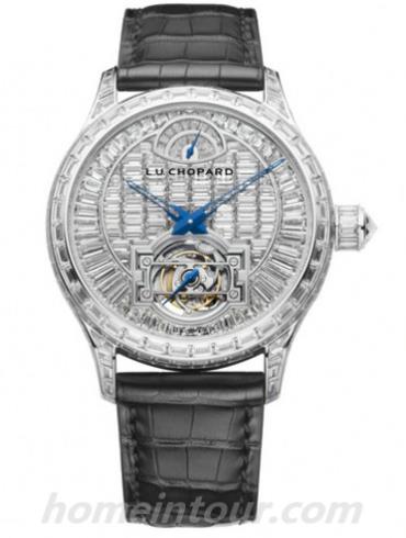 萧邦171933-1001男表L.U.C系列-黑色表带/表径43mm