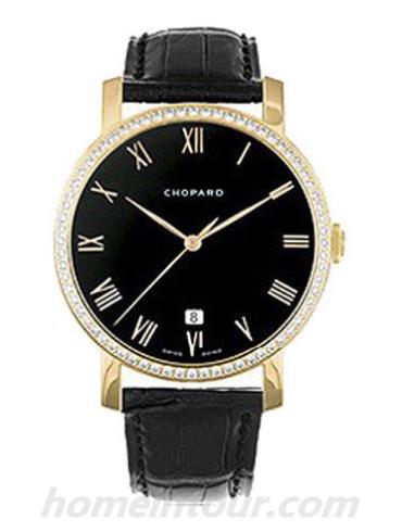 萧邦171278-5003_男表经典赛车系列-黑色表带/表径40mm