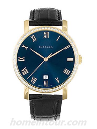 萧邦171278-5002男表经典赛车系列-黑色表带/表径40mm