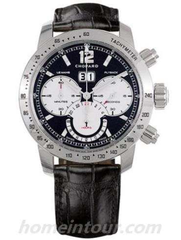 萧邦168998-3001男表经典赛车系列-黑色表带/表径42.5mm