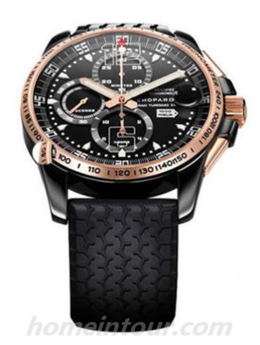 萧邦168459-6001男表经典赛车系列-黑色表带/表径44mm