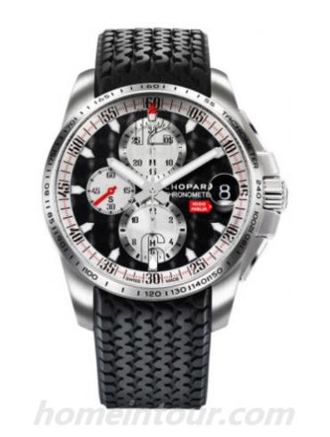 萧邦168459-3037男表经典赛车系列-黑色表带/表径44mm