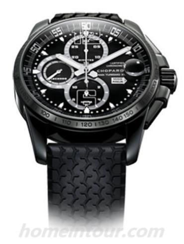 萧邦168459-3008_男表经典赛车系列-黑色表带/表径44mm