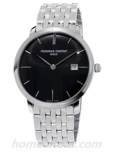 康斯登FC-306G4S6B3女表超薄迷你女装系列-银色表带/表径40mm