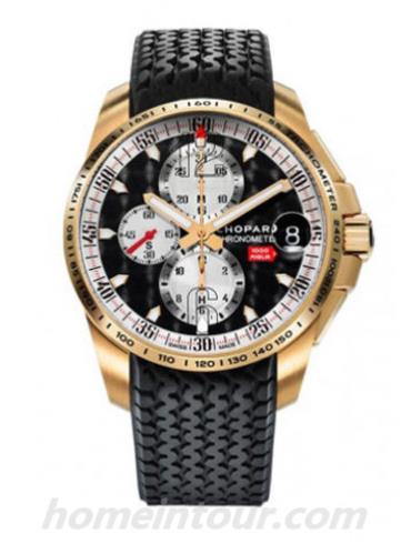 萧邦161268-5010男表经典赛车系列-黑色表带/表径44mm