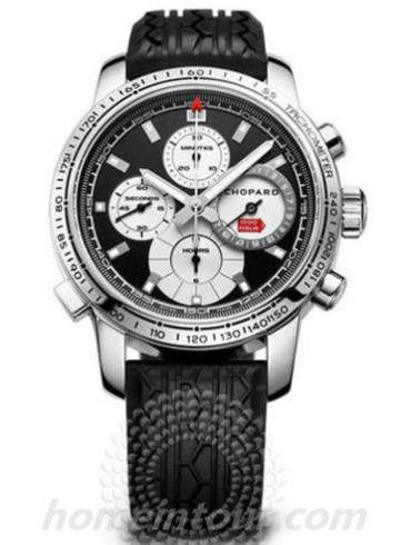 萧邦16_8995-3002男表经典赛车系列-黑色表带/表径44mm