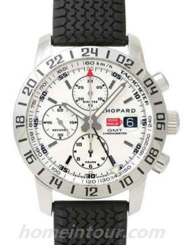 萧邦16_8992_3男表经典赛车系列-黑色表带/表径42.2mm