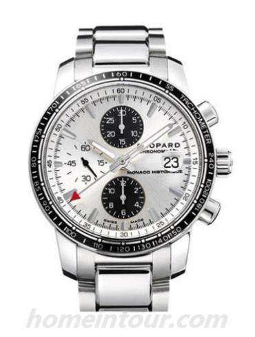 萧邦158992-3003男表经典赛车系列-银色表带/表径42.5mm